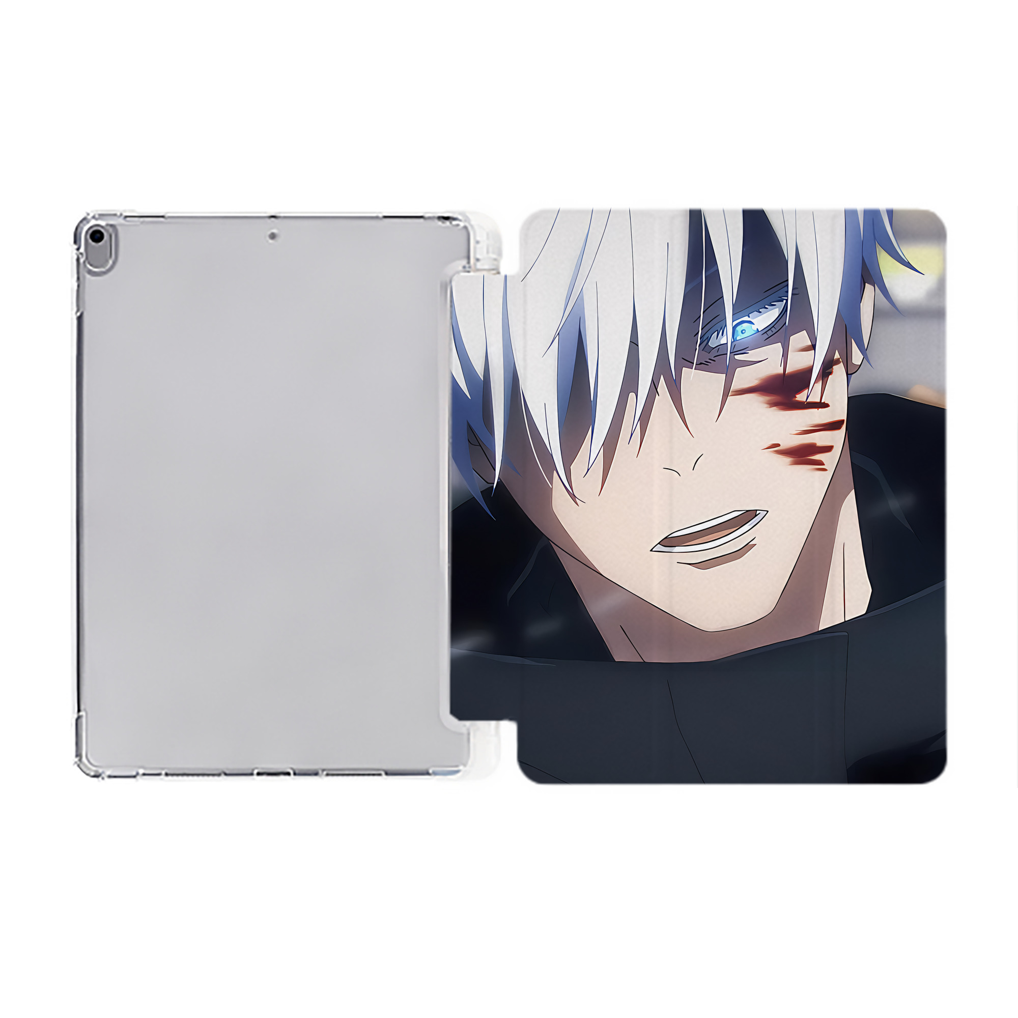 （画像用） SPY×FAMILY间谍家家酒 IPad ケース ペン収納付き 三つ折りスタンド PUレザー×シリコン 対応機種9.5/10.5/10.9インチ